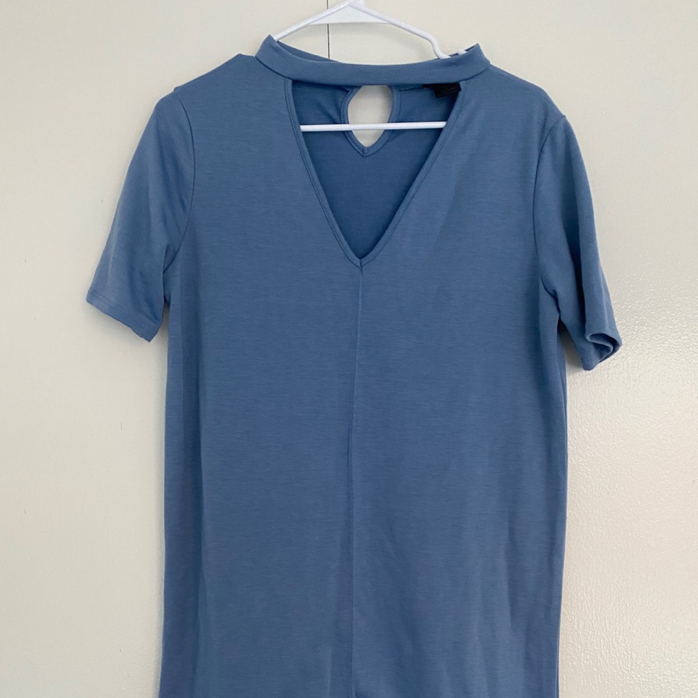 Dusty Blue Dress
